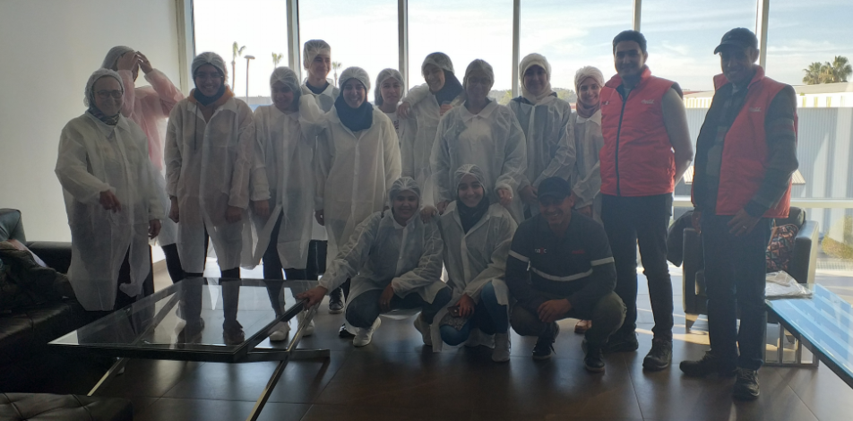 Visite entreprise "COCA-COLA" casablanca 1