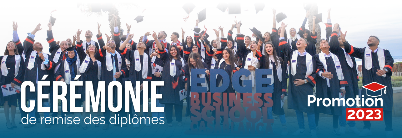 cérémonie de remise des diplômes Edge business school
